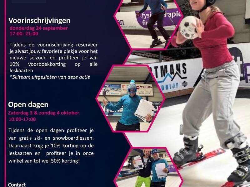 Open dagen + skibeurs 2026