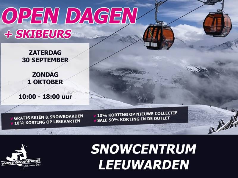 Open dagen + skibeurs 2023